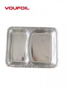 China Food Packaging Aluminum Foil Tray Alloy 8011 Disposable Foil Pan on sale