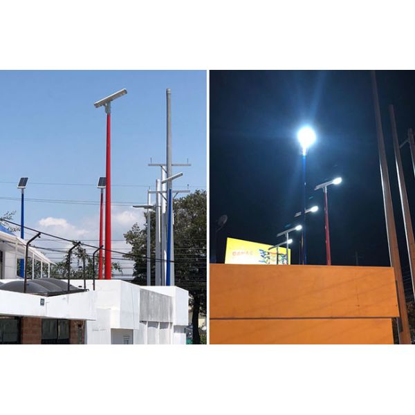 Aluminum Alloy Off Grid Solar Power Systems AL-S50W-L20W 275Wh Battery MPPT Control