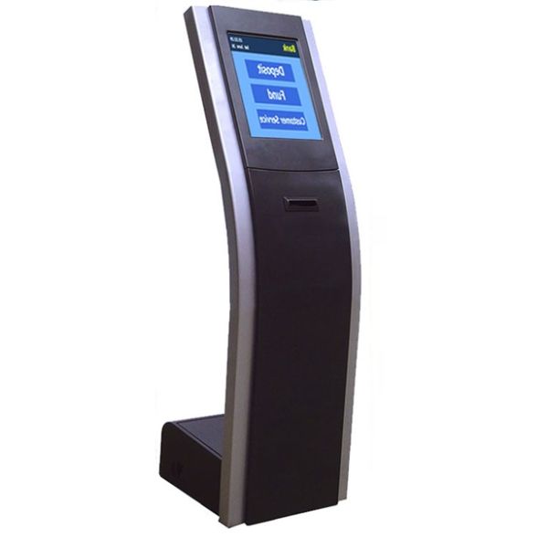 Token Ticket Dispenser Kiosk Queuing Management System with Counter LED Display