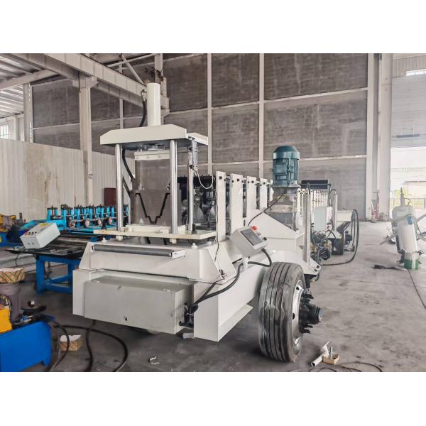 Mobile Greenhouse Vegetable Planting Trough Forming Machine With Quickly And Efficiently 5.5KW Hydraulic Motor