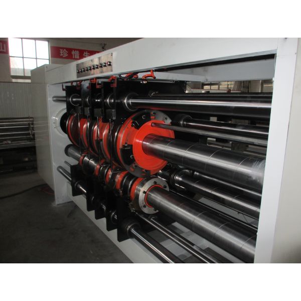 Auto Lead Edge Corrugated Sheet Board Cutting Machine With Printer