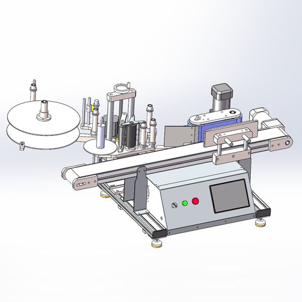 ODM Jar Desktop Labeler Sticker Applicator For Beverage Chemical Bottles