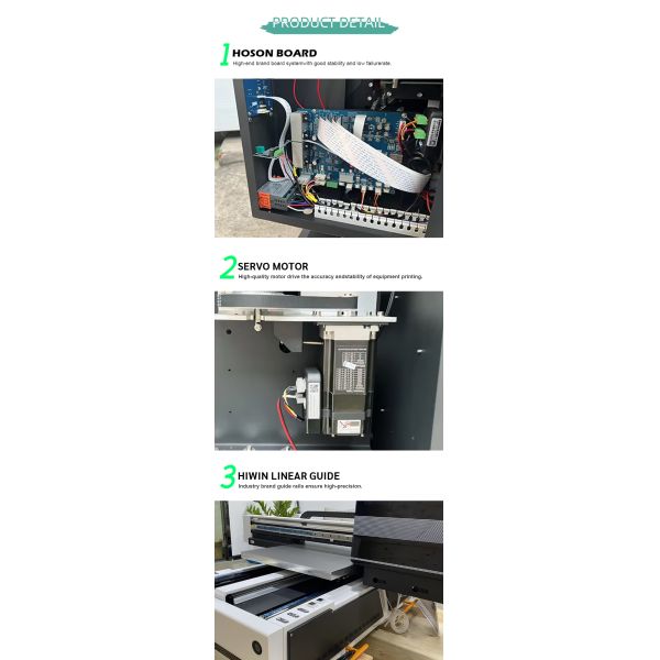 Automatic Grade Automatic Multifunction UV Printer Flatbed U1 I3200 Printhead Print Box for Stickers Inkjet Printer