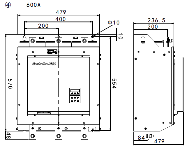Constant Current Thyristor Power Controller With High Reliability CPU