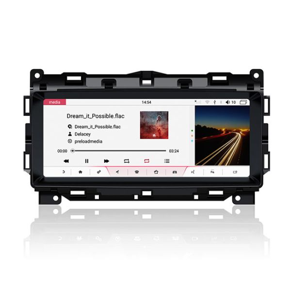 8 Core Car Radio Fascia Android Wireless Carplay For Jaguar XE 2016