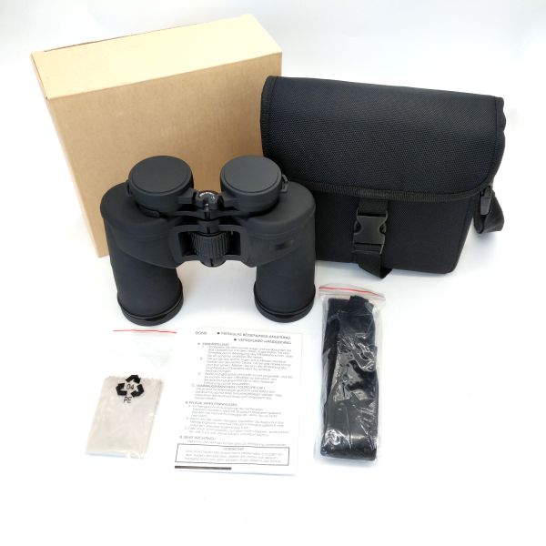 Adults 10X50 Waterproof Marine Binoculars With Rangefinder Compass For Sailing Boating