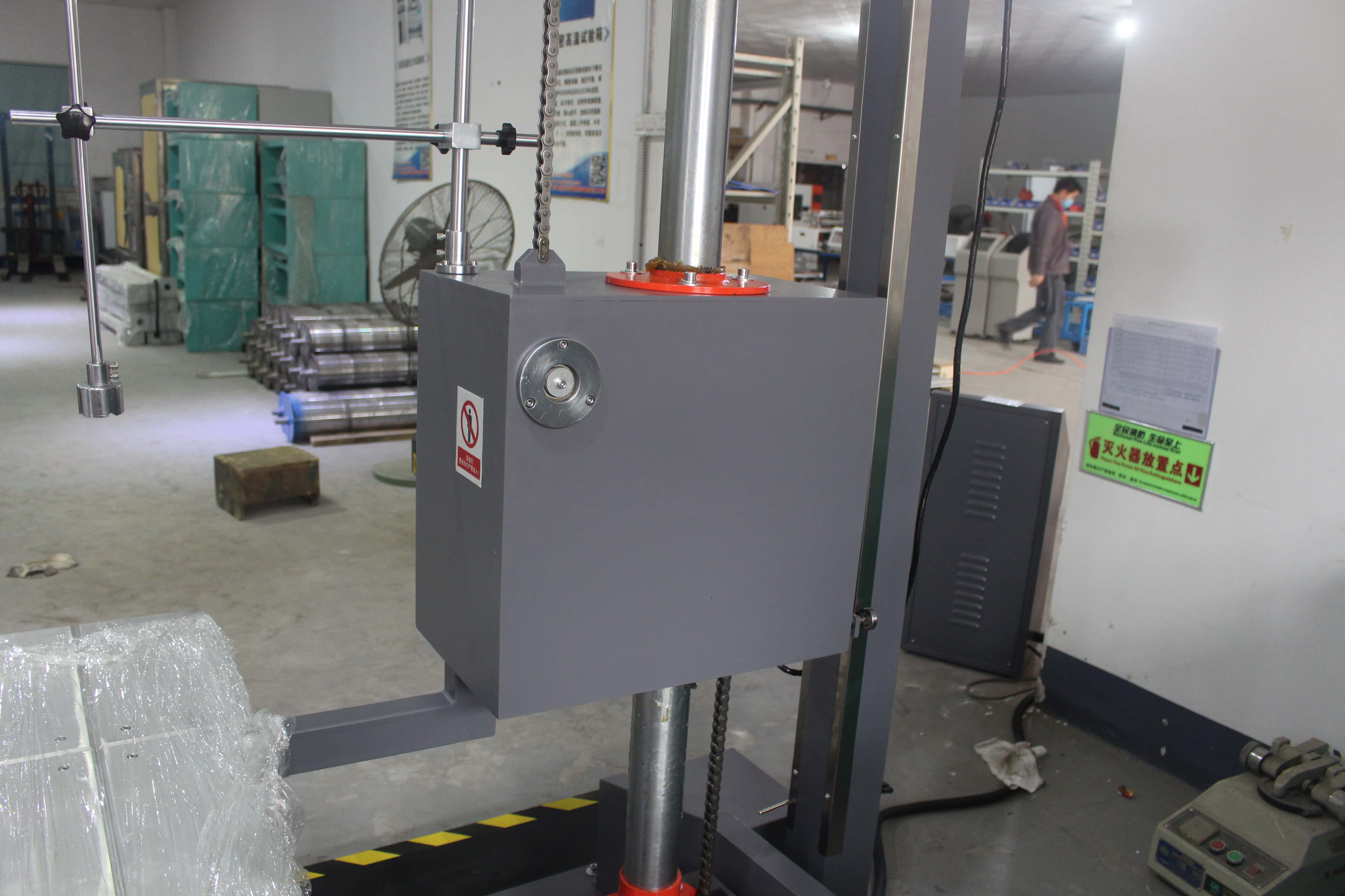 Automatic Single Wing Drop Tester PLC Control High Precision for Product Quality Assurance