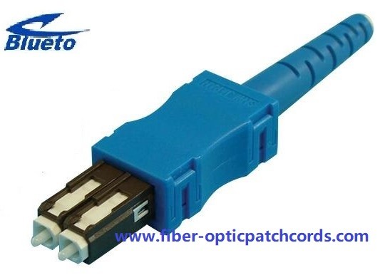 LC-LC OM3 Duplex Fiber Optic Patch Cord 2mm for High-Speed Data Transmission
