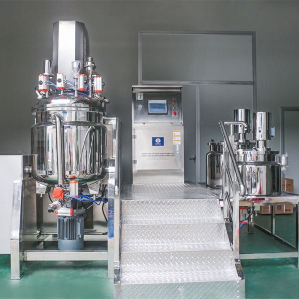 Cosmetic Cream Lotion Vacuum Homogenizer Emulsifying Mixing