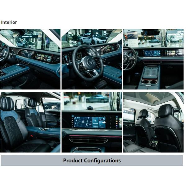 Dongdeng's Voyah Free 2024 860km Electric Car with Permanent Magnet Synchronous Motor