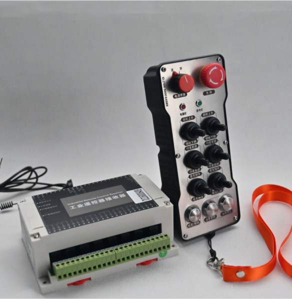 CE Three Button Remote Control , 100m Conveyor Remote Control