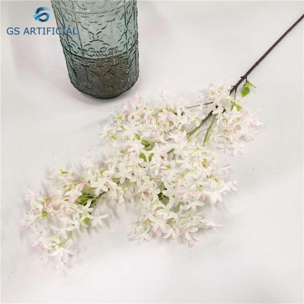 Anti - Wind Purple Artificial Flowering Lilac Tree For Housing Estate