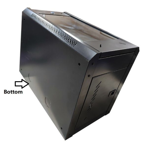 Steel Network Server Cabinet With 4 Post Structure And Integrated Cable Management