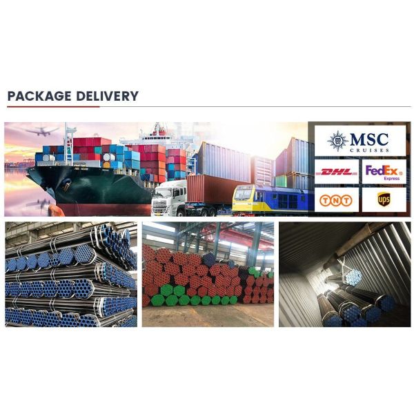API 5L ASTM A53 A106 Grade B Carbon Steel Seamless Pipe Oil and Gas Pipeline for Construction