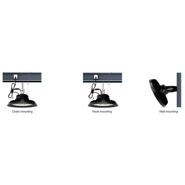 Industrial 100-300W UFO LED High Bay Light IP65 3000K 4000K 5000K