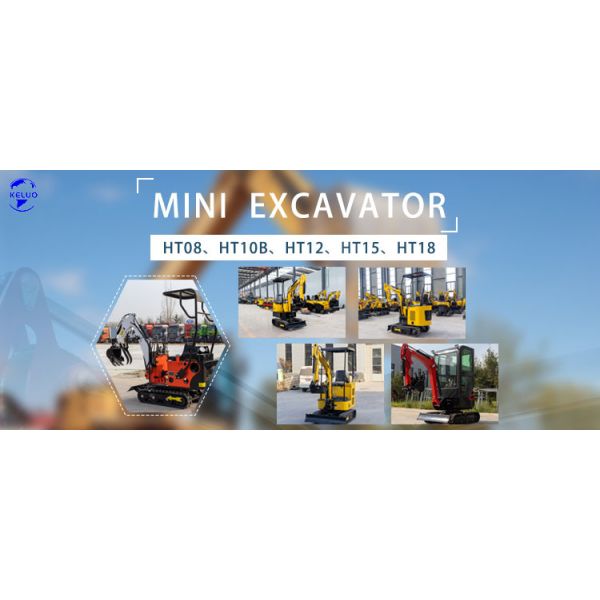 USA EPA Lll Mini Excavator 1500kg Crawler Hydraulic Excavator
