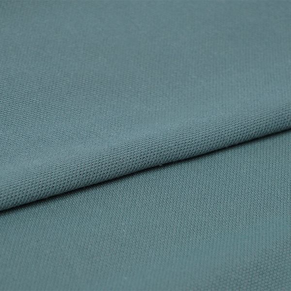 Eco Friendly Pique Texture Fabric 40S Breathable Y-81092 Solid Dyed