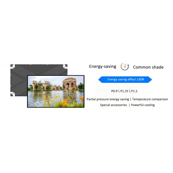 Common Cathode COB Wall Mounted Indoor P 1.5 LED Video Wall Display Screen