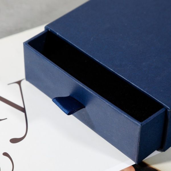 Craft Paper Jewelry Packaging Box Small Ring Necklace Bracelet Cufflink Present