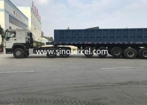 Buy cheap Customizable Leaf Spring Steel Bulk Tipping Trailers For Sale product