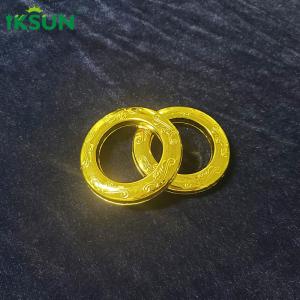 Buy cheap Decorative Plastic Curtain Rod Rings , Drapery Hardware Rings For 28mm Pole product