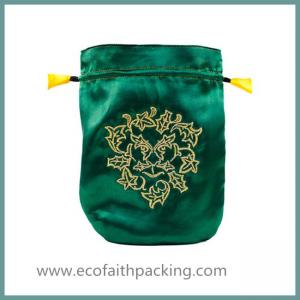 Buy cheap embroidery satin gift bag promotional bag product