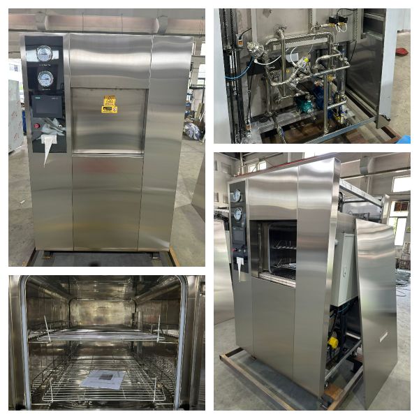 250L Front Loading Square Chamber Horizontal Autoclave for Reliable Sterilization