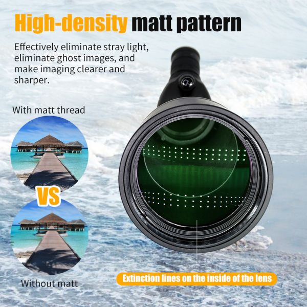 Target Shooting 20-60x80 Spotting Scope BAK4 Angled With Tripod , Carrying Bag