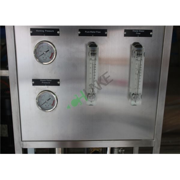 High Accuracy Reverse Osmosis Water Purification Equipment 250-100000 Lph Production Capacity