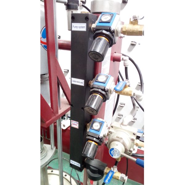 700kg Blue Glue Spreader Machine , Insulating Glass Processing Line​​