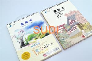 Buy cheap Diary Printing Cardboard Cover 140gsm Loose Leaf Spiral Notebook product