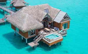 Buy cheap Light Gauge Steel Framing System Resort Overwater Bungalow for rent product