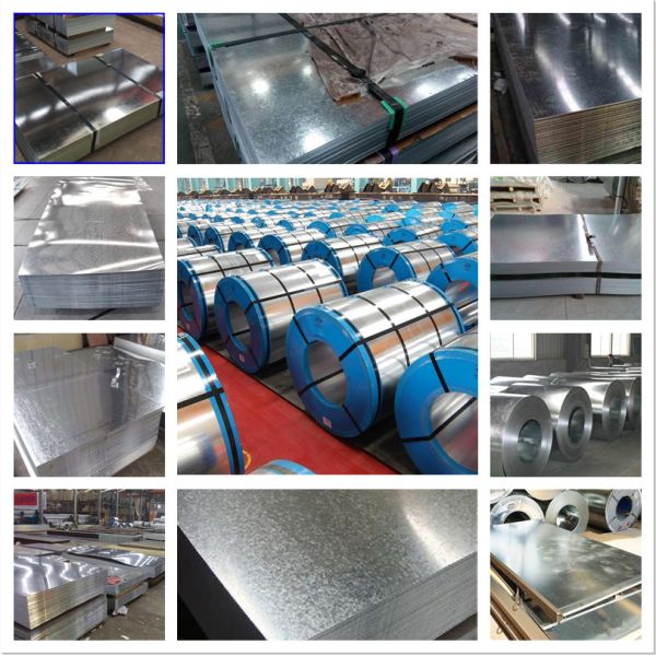 9mm Thick Galvanized Sheet Roll 1219*2438mm Silver GI Flat Sheet