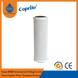 China 10 CTO Drinking Water Filter Cartridges  / Coconut Carbon Block Filter Cartridge on sale
