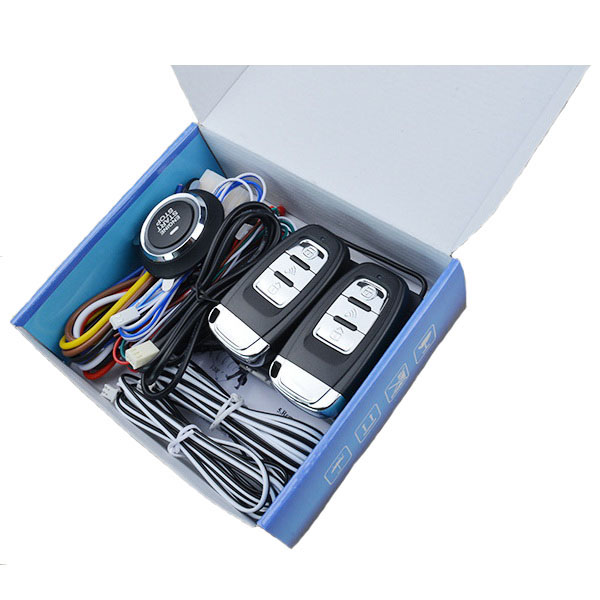 Universal Auto Car Security Alarm Smart button start /off engine system