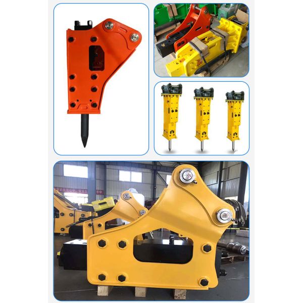 Durable Excavator Attachment Device Hydraulic Breaker Hammer Customized