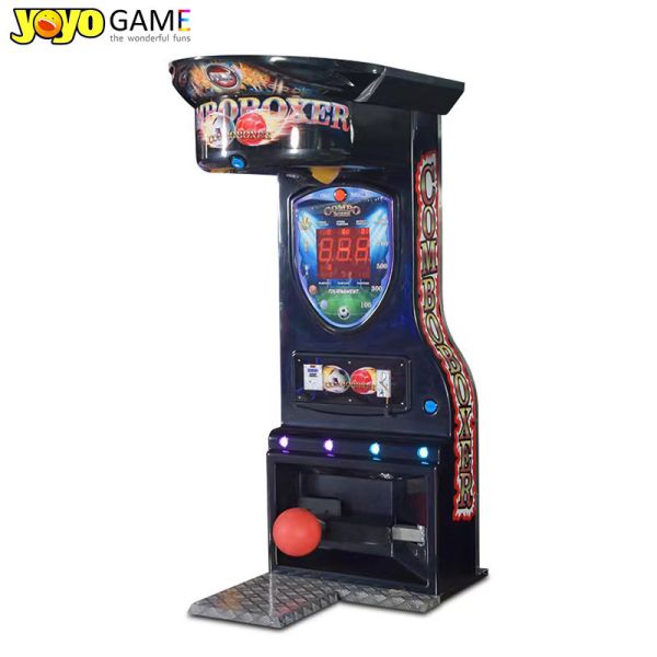 Latest Model Coin Operated Electronic Sport Punch&Kick Boxing Arcade Game Machine Price