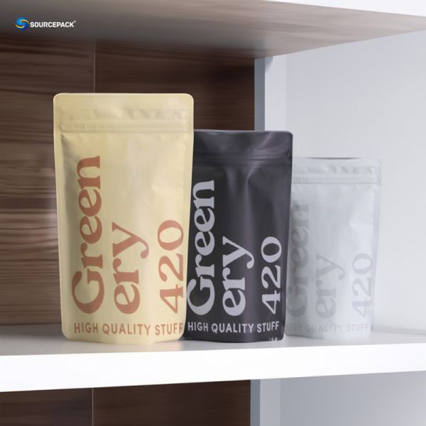 Laminated Materials Weed Packaging Bag for Fresh and Safe Food Storage
