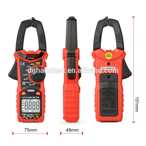 600V Digital Clamp Meters