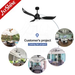 Weather Resistant 52 Inch Remote Control Ceiling Fan 360 Degree