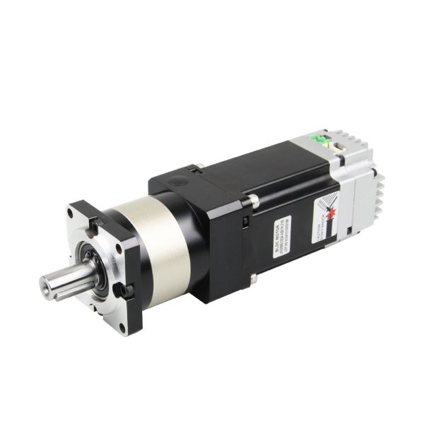 Jkongmotor 48VDC 1.27nm 400W RS485 Canopen DC Integrated Servo Motor with Driver Together with Brake or Gearbox