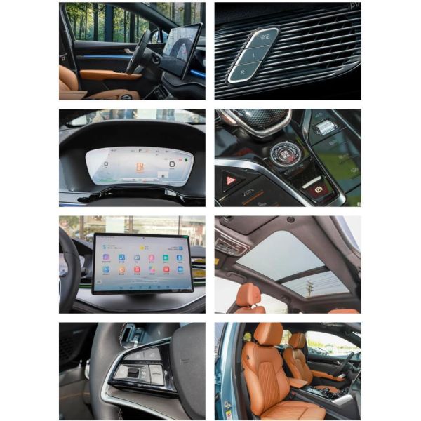 Customization 2024 Byd Tang Dm-I 5-Door 7-Seat SUV Long Range 200km Luxury Automobile