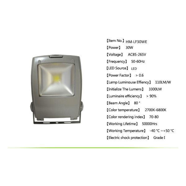 Super Long life Span Penguin 30W LED Flood Light