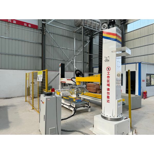 Column Type Cantilever Palletizing Robot Space Saving Flexible Automation