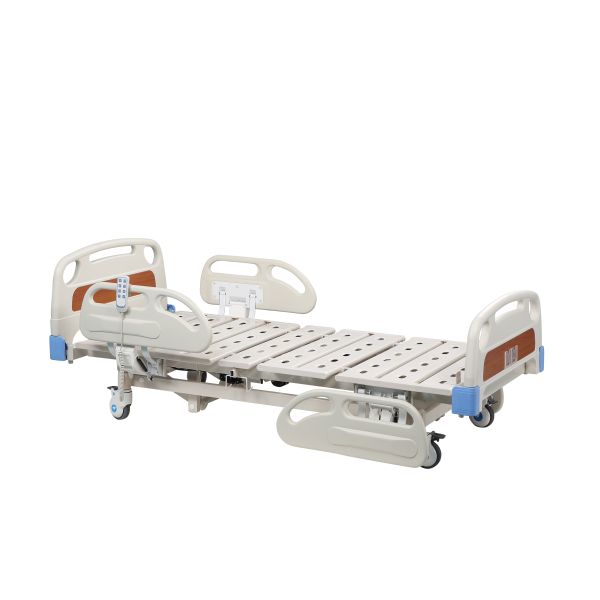 Multifunctional 3 function remote control clinic therapy motorized adjustable medical semi electric hospital beds price
