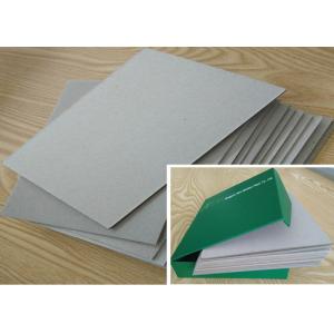Buy cheap 2.5mm Book Binding Cover , Mixed Pulp Strong Stiffness Grey Board Paper product
