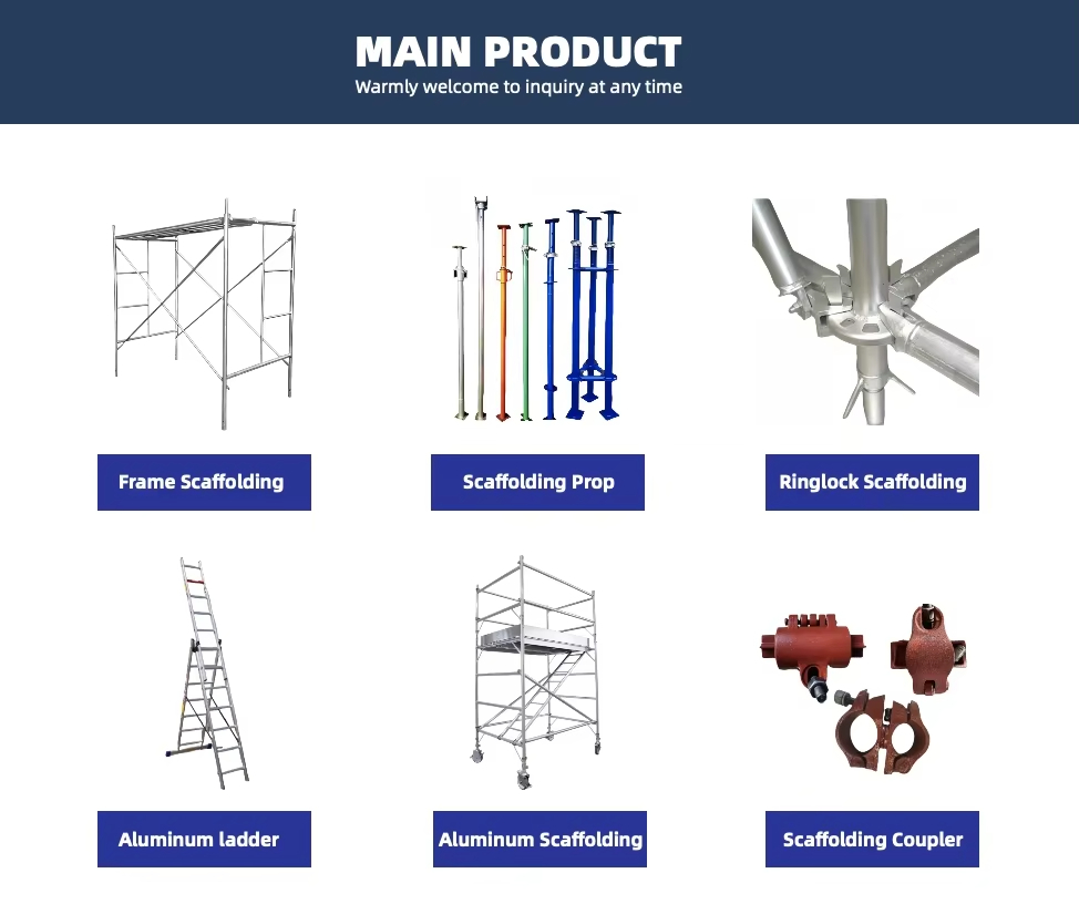 Heavy-Duty Telescopic Adjustable Shoring Prop with Q235 High-Strength Steel for Scaffolding Support