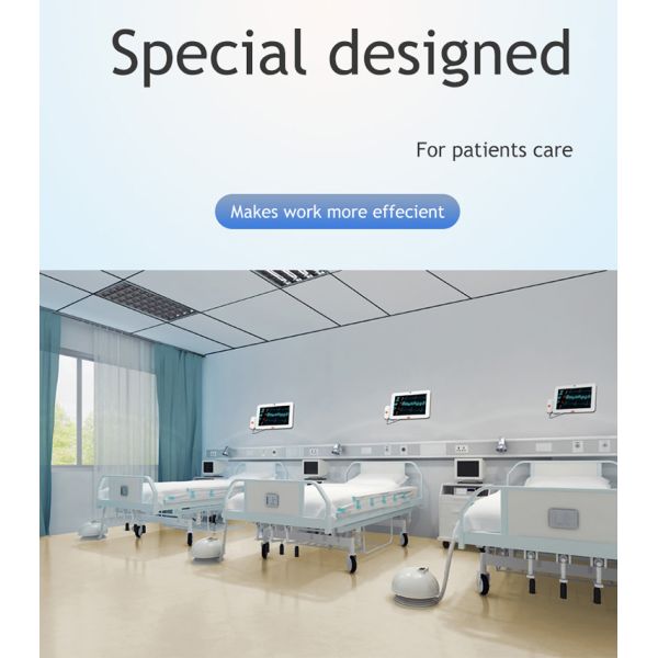 10.1-inch Android 8.1 Medical Tablet PC with IPS Screen and Handling Call for Hospital Use