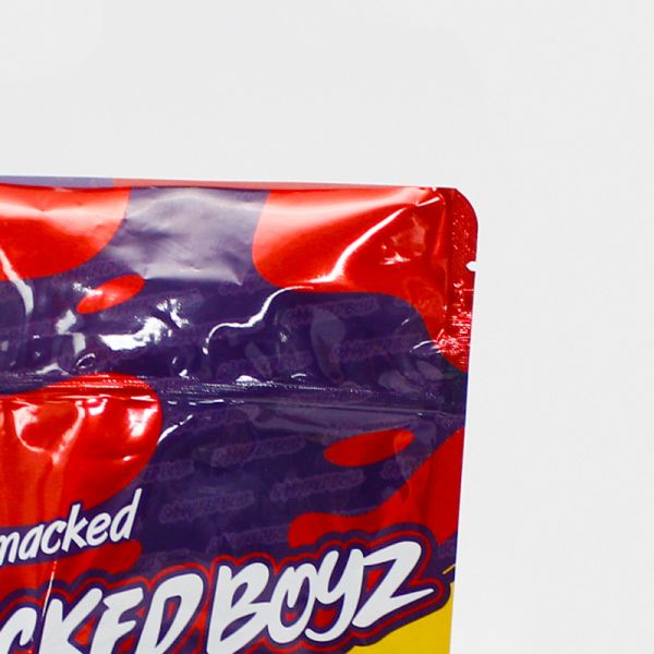 Custom Stand Up Pouches For Weed Candy Gummies Packaging With Window