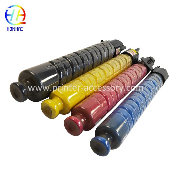 Compatible New High-Yield Copier Toner Cartridge Set for Ricoh MPC305 with OEM Code 842079-842082